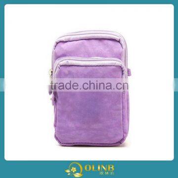 Leisure Multi-layer Crossbody Cell Phone Bag With Wrist Band and Strap Quality Choice