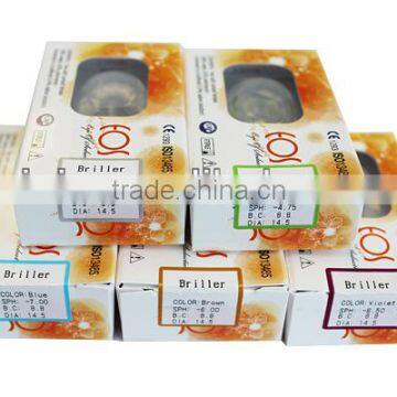 EOS contact lens 6 months color contact lenses with prescription wholesale