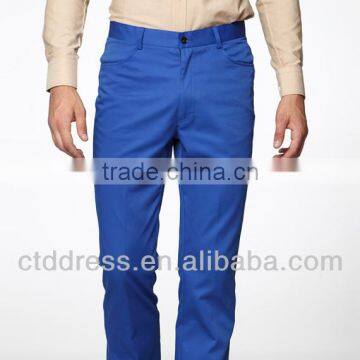 Solid Blue Custom Chino