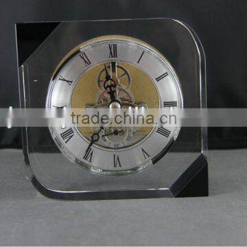 beautiful Crystal Clock for desk decoration