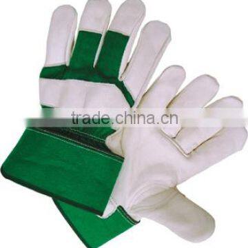 Cow Grain Fleecy Lined Leather Winter Glove