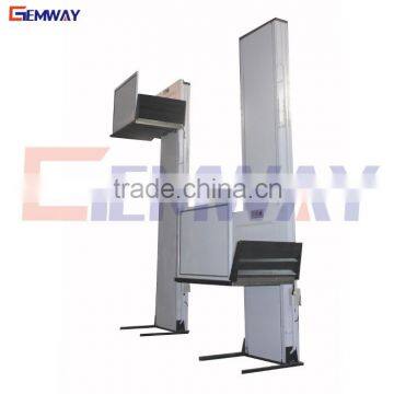 High performance hydraulic wheelchair platform lift disabled