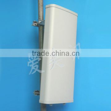 Antenna Manufacturer 2400-2500MHz(2.4GHz) 2x15dBi 65 Degree Spatial Diversity/X-Pol Panel sector wifi antenna