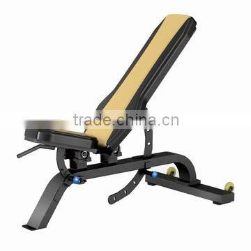 User-friendly gym strength training equipment / fitness physical exercise machine /adjustable dumbell bench JG-1612