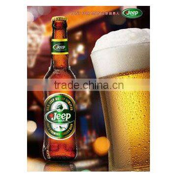 Soft lighting high quality Beer animation el paper el poster panel