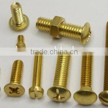 high quality hot sale brass machine screw