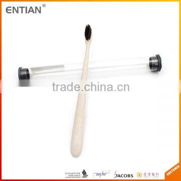 Degradable Fancy Wheat Straw and Plastic Toothbrush photo-4
