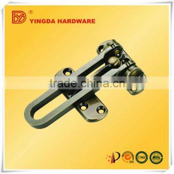 Zinc Alloy security door latch guard/hotel door snib YD-025