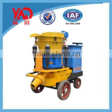 China Suppliers Reinforced Shotcrete Machine/dry shotcrete spray concrete gunite machine Hotsale