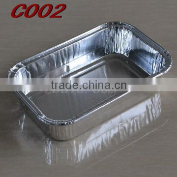 Foshan Recyclable disposable aluminum foil container C002