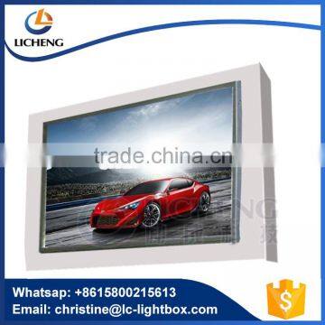 Outdoor Wall Hanging Led Scrolling Light Box With Single Side 8 Poster Advertising photo-3