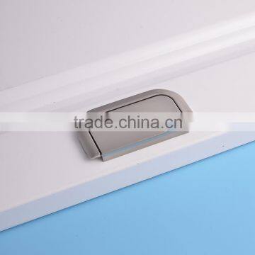 Decorative furniture shower metal hidden pulls ,classical recessed cabinet handle