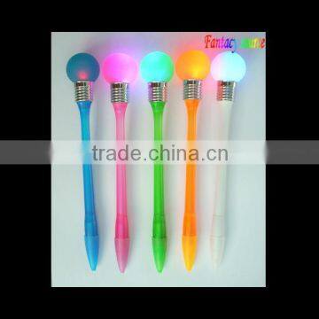 Hot selling led flashing ball pen