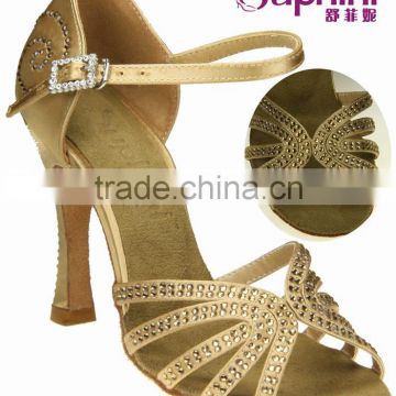 2016 Suphini Elegant Salsa Shoes, Rhinestone Latin Shoes, Fashion Woman Latin Dance Shoes