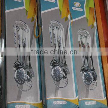 Stainless steel folding knife and fork spoon for picnic