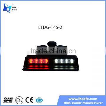 LED Warning Windshield Mount Visor Light, LED Strobe Dash/Deck Light LTDG-T4S-2