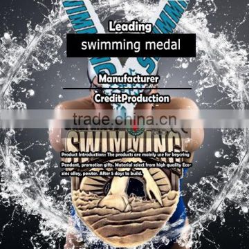 Medal Product Type and Brass Type swimming medals