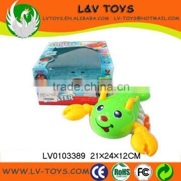 bo shrimp toy with light and music