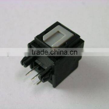 High speed signal transmission fiber optic connector