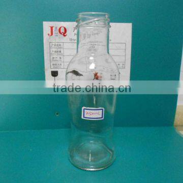 250ml clear glass hot sauce bottle