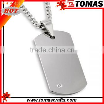 Stainless Steel Thick Dog Tag,Dog Tag Pendant,Dog Tag Engraver