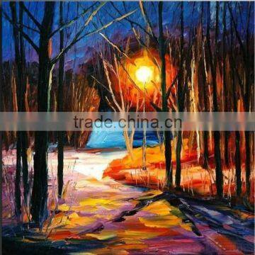 landscape tree picture paintings