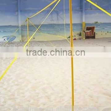 PE twisted beach volleyball net set for practice