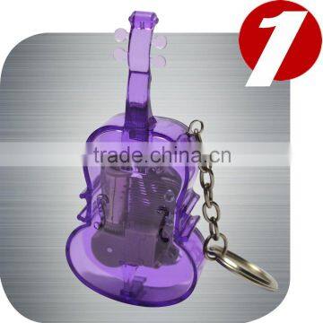 Mini Violin Key Chain Music Box