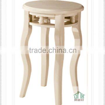 High Quality French Design Flower Pot Stand HB-A# Flower Pot Table White Wood Flower Stand