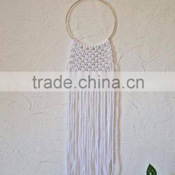 MACRAME WALL HANGING BOHO DREAM CATCHER HIPPIE WALL HANGING