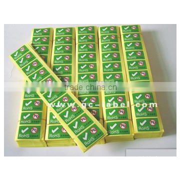 Guangzhou manufacturer high quality adhesive label cmyk printed self-adhesive label