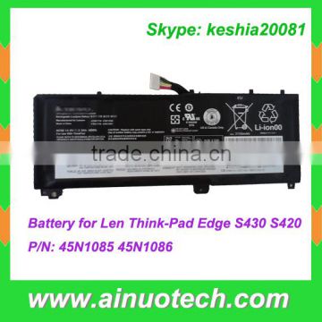 internal laptop bettery for thinkpad S420 S430 for Lenovo laptop battery 45N1085 45N1084 45N1086 4ICP9-52-61