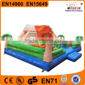 2014 Winsun commercial inflatable giant air bounce combo of ourdoor play ground