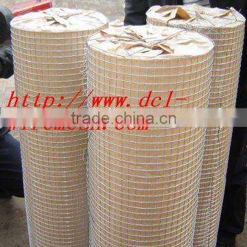 Galvanized welded wire mesh rolls package