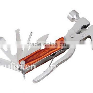 Portable multi-function crimping cable stripping tool