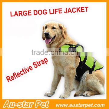 Pet Life Preserver - All Sizes Extra Large - Reflective Dog Life Vest Doggy Swimming Safety Clothes