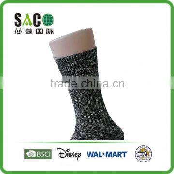 Grey Melange Free Knitting Heavy Man Socks photo-2