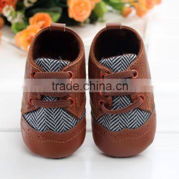 Hot selling fashional soft baby shoes leather sport baby shoes