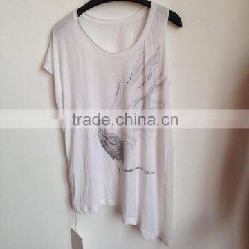 Latest Design 2015 Fashion Short Sleeves O Neck 100%Cotton T Shirt Printing Machine