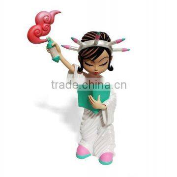 Brand New Cartoon Little Liberty Girl Action Figure Toy for Sale photo-3