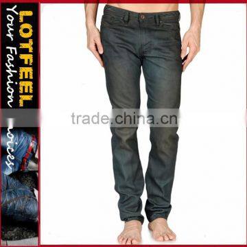 denim innovative design jeans slim fit man denim jeans pents tube jeans(LOTD036)