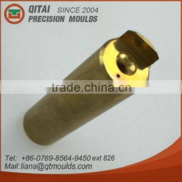 cnc turning brass plug connector with screw