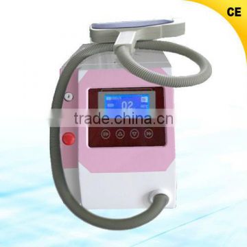 Portable and convenient operation ND YAG 1064nm,532nm laser tattoo/eyebow removal machine-D001 (CE Approve)