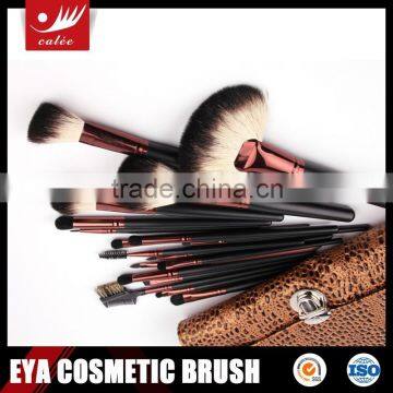 Brand Eya 18pcs Professional Cosmetic Brush Set With Nylon Hair and Natural Hair