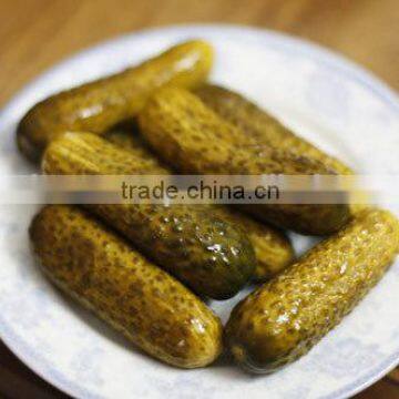 Pickled Gherkin, Pickled Cucumber in Glass Jar