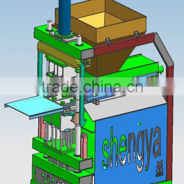 Industrial machine SY2-10 full automatic clay brick making machine south africa for sale