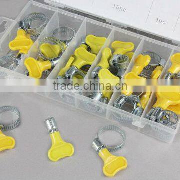 TC 26pc Assorted Butterfly Hose Clamp