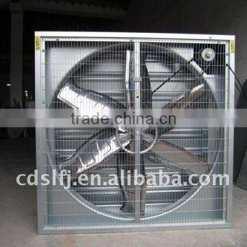 wall mounted industrial verntilation system with axial fan