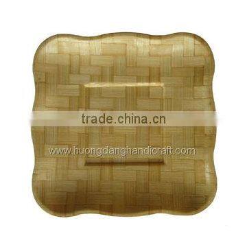 Vietnam press Bamboo Tray for serving