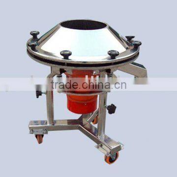 movable design high frequency stainless steel vibrating sieve